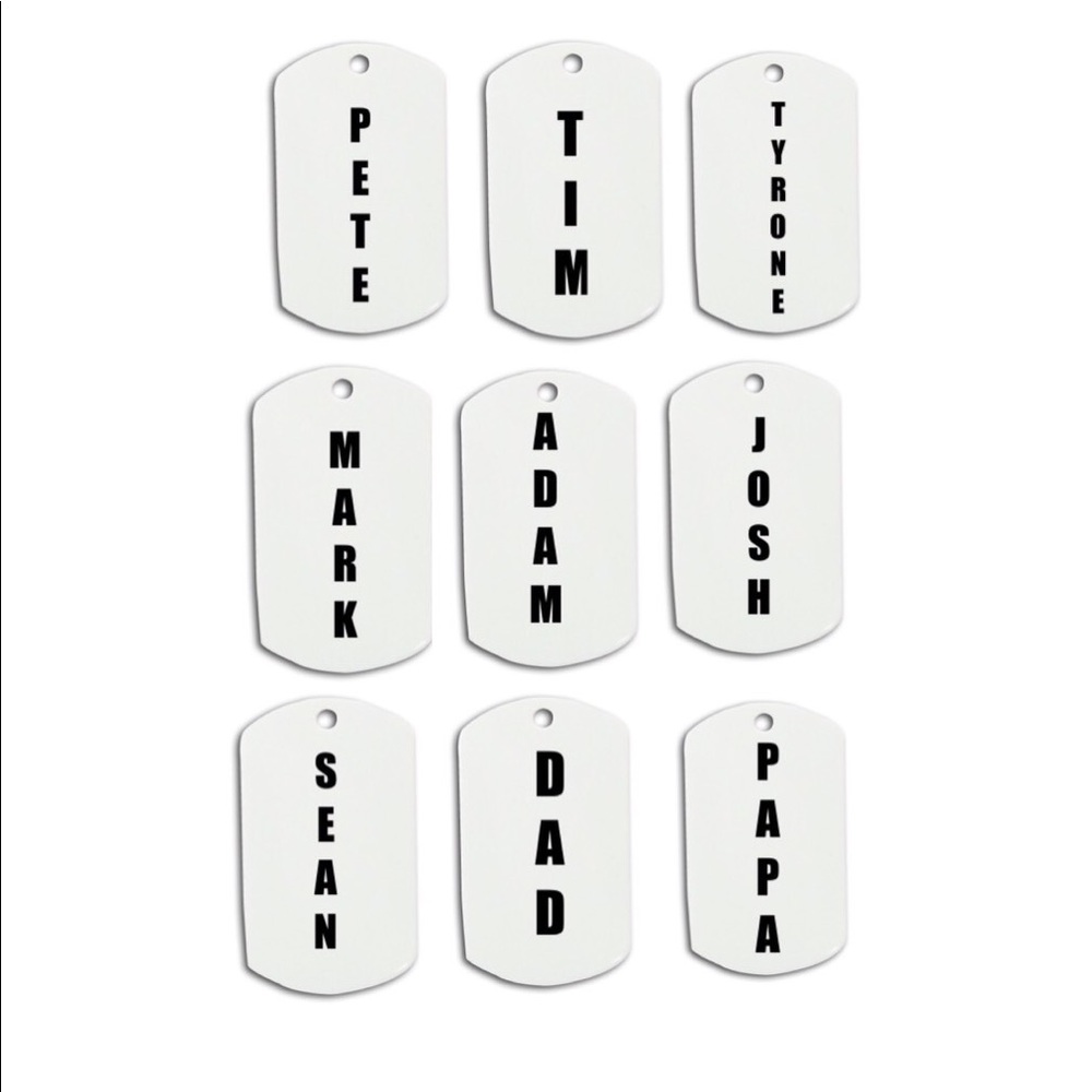Name Dog Tags